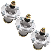 8TEN deck spindle front view showing fitment and durable construction benefit