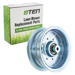 8TEN pulley bearing closeup showing sealed bearing for smoother rotation