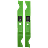 8TEN LawnRAZOR front view showing blade pair and fit for quick replacement
