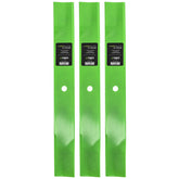 8TEN LawnRAZOR front pack showing three blades and brand for ready replacement