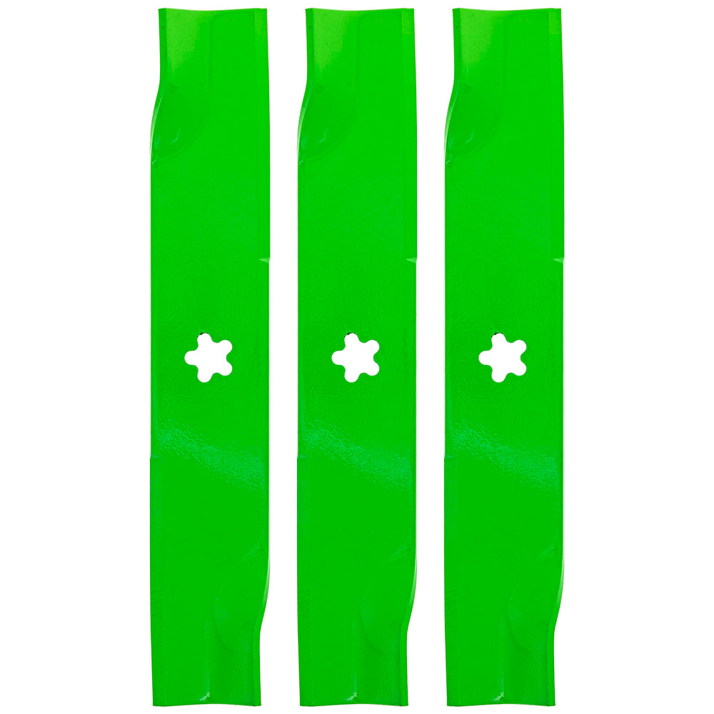 8TEN blade pack front view showing three replacement blades and clear labeling for quick identification and fit