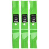 8TEN LawnRAZOR front pack showing three blades and clear labeling for quick identification