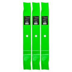 8TEN LawnRAZOR front view showing three blades and packaging, durable replacement