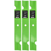 8TEN LawnRAZOR front view showing three blades and packaging, reliable replacement