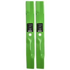 8TEN LawnRAZOR front view of 2-pack blades showing fit and finish benefit