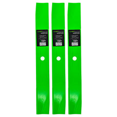 8TEN blade front view showing three-pack and quick fit for Toro