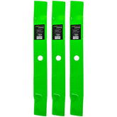 8TEN LawnRAZOR front view showing three blades and packaging, demonstrating value
