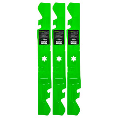 8TEN blade pack front view showing three replacement blades and packaging, easy OEM swap