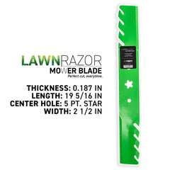 8TEN side profile showing blade thickness for durability benefit