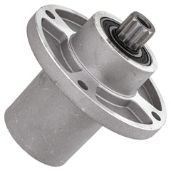 8TEN spindle label with part number 601804 for accurate Hustler compatibility verification