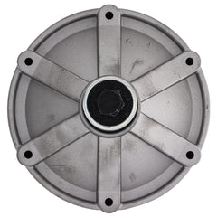 8TEN spindle next to ruler showing 6.3-inch height for correct deck fit