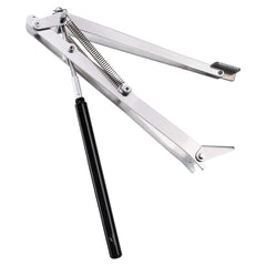 A ANLEOLIFE opener front profile showing mounting points and compact design for easy installation