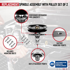 AA Ignition mounting bolts and hardware included for easier replacement