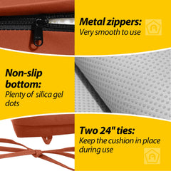 AAAAAcessories foam cross-section showing resilient padding for lasting support