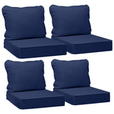 AAAAAcessories front view of four-pack cushions showing fitted design and neat appearance