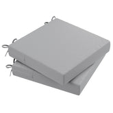 AAAAAcessories front view of two 20x20x3 cushions showing clean finish and fit