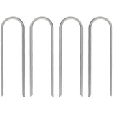 AAGUT front view of 200-pack galvanized staples showing quantity and durable build