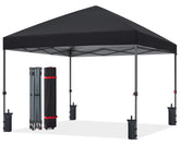 ABCCANOPY 10x10 front view showing full shaded area for events