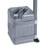 ABCCANOPY front view of four weights showing compact packaging and portability