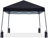 ABCCANOPY front view showing full 10x10 base and shade benefit