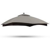 ABCCANOPY front view gray canopy restores original gazebo appearance