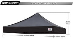 ABCCANOPY four weight bags beside leg anchors showing added stability benefit
