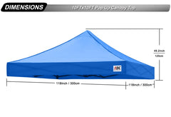 ABCCANOPY four included weight bags next to canopy for stability benefit