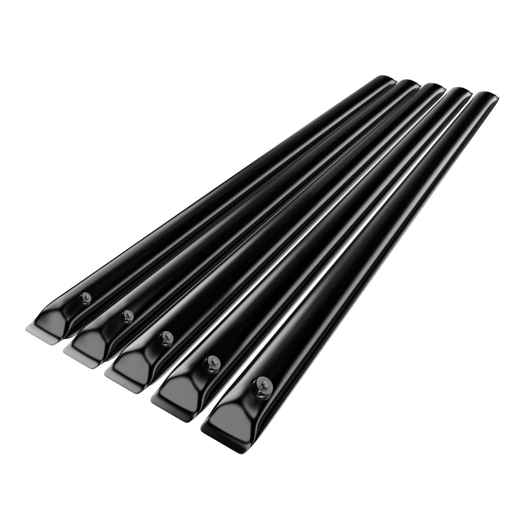 Abimars front view of five 8 ft water tubes showing durable packaging and ready-to-use benefit