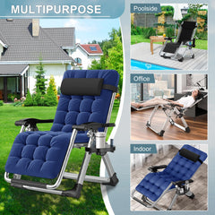 ABORON side angle demonstrating recline positions for versatile lounging