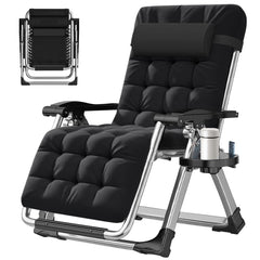 ABORON front view of chair showing full reclining benefits