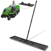 ABtool front view of 51x10 lawn leveler showing wide blade for faster coverage