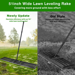 ABtool pulled by ATV grading ground faster with uniform leveling benefit