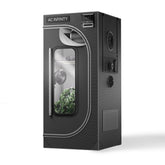 AC Infinity front view of CLOUDLAB 722 showing compact reflective interior benefits