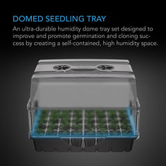 AC Infinity close-up of adjustable dome vent illustrating precise airflow control