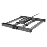 AC Infinity IONFRAME EVO4 front view showing bar layout and even coverage benefit