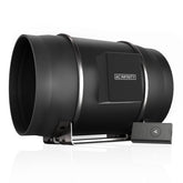 AC Infinity CLOUDLINE PRO S12 front view showing robust casing and quiet performance
