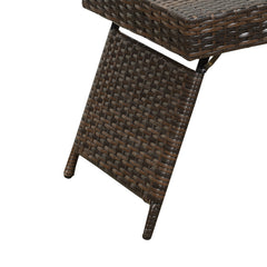 AC Pacific table in patio setting holding drinks and snacks to illustrate outdoor functionality