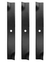 ACEBRI front view of 52-inch mower blade showing fit and finish benefits
