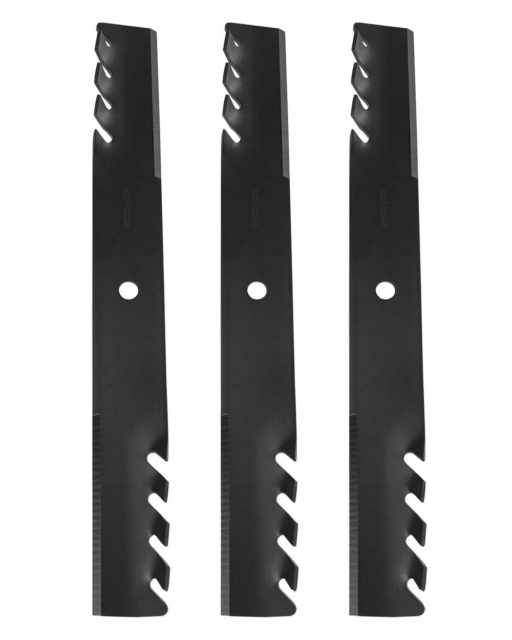 ACEBRI front view of 61-inch blade showing profile and fit benefit