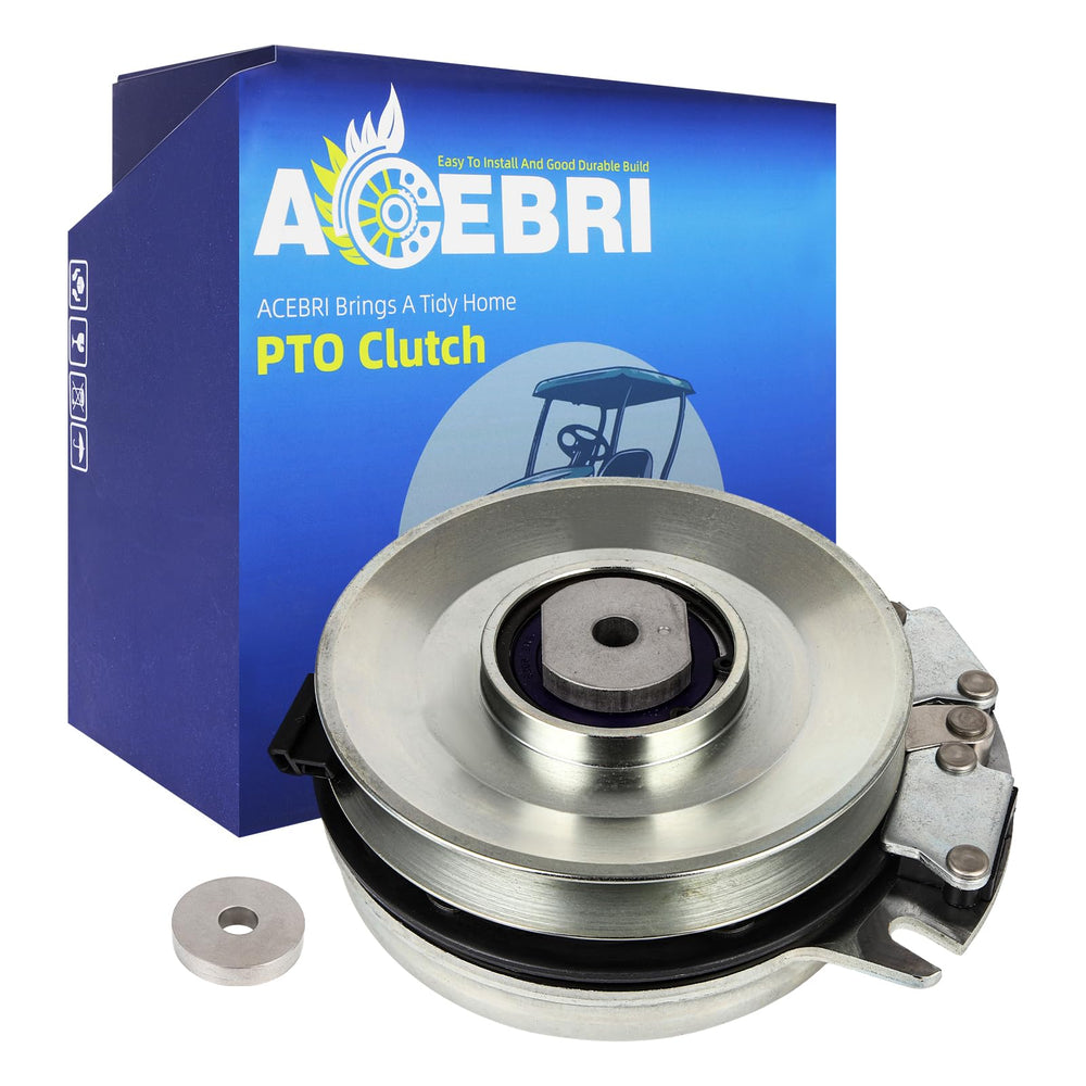 ACEBRI PTO clutch front view showing solid construction and easy fit