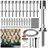Acemaker front packaging showing complete trellis kit and tools for quick setup