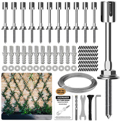 Acemaker front packaging showing complete trellis kit and tools for quick setup