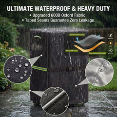 Acreater 600D fabric closeup showing durable weather protection
