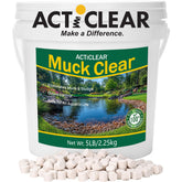 ActiClear 5 lb container front label showing product name and size, clear identification benefit