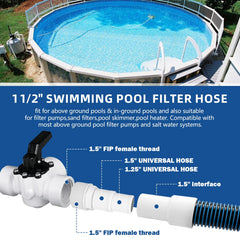 Adabuing close-up of spiral-reinforced hose showing kink resistance and durability