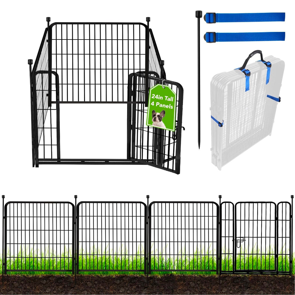 ADAVIN front view full setup showing neat yard boundary and easy entry