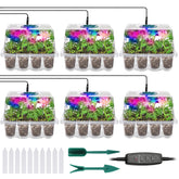 Adawook front packaging showing full 72-cell kit and included lights, benefits organized seed starting