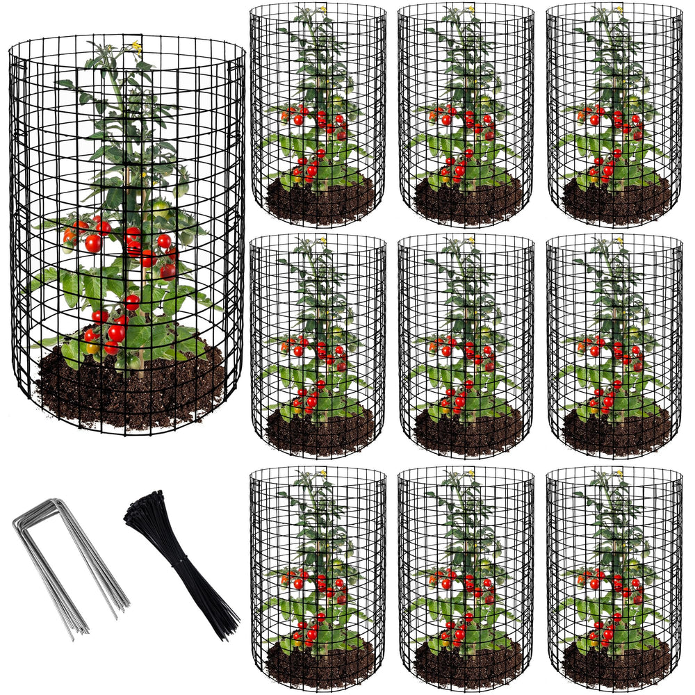 Adnee front packaging showing 10-pack plant protector kit protects seedlings