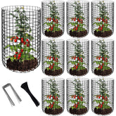 Adnee front packaging showing 10-pack plant protector kit protects seedlings