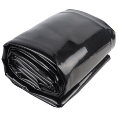 Adroiteet front packaging of pond liner showing dimensions and durability benefits